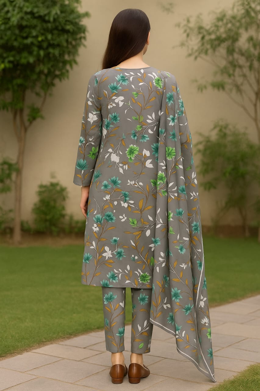 Digital Print Suit -08